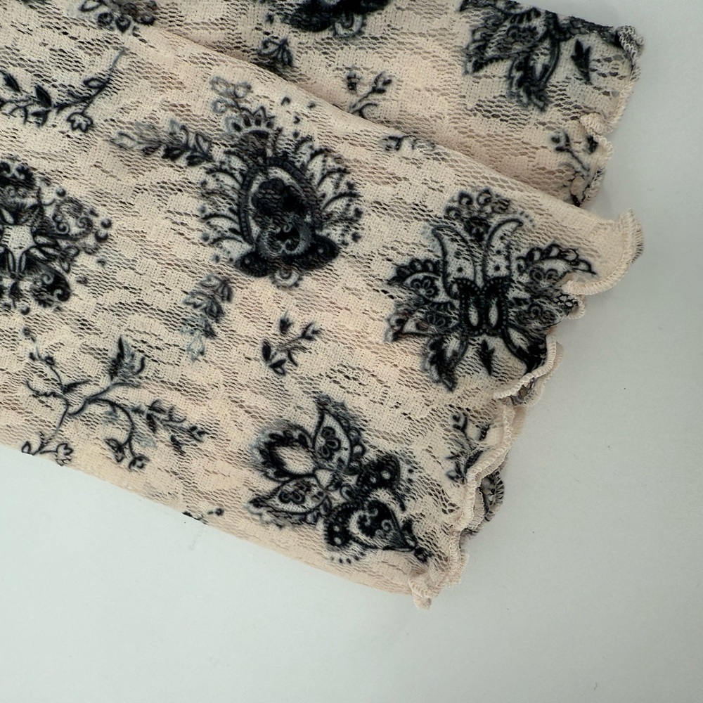 Intimately Free People Floral Lace Leggings Size Small - Picture 8 of 11